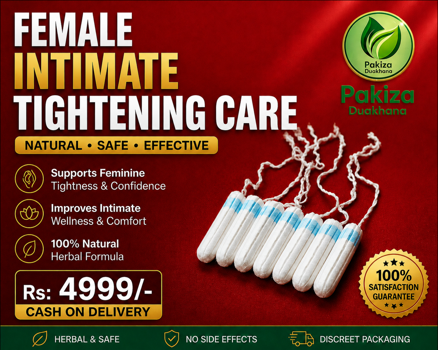 Womens Intimate Care Insert Herbal Feminine Wellness Pakistan